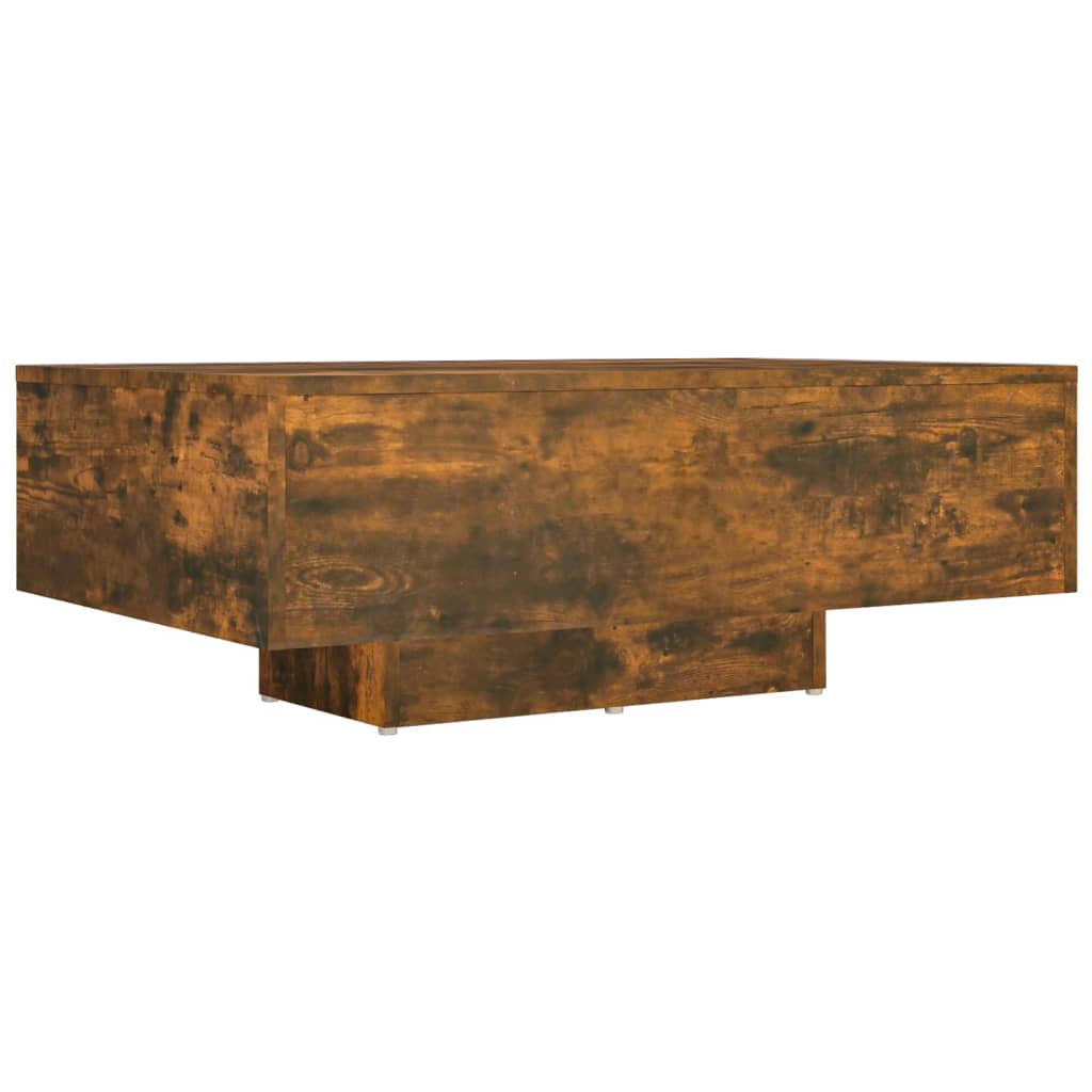 Table basse Chêne fumé 85x55x31 cm Bois d'ingénierie Tables basses vidaXL   