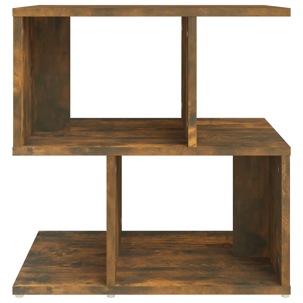 Table de chevet Chêne fumé 50x30x51,5 cm Bois d'ingénierie Tables de chevet vidaXL   