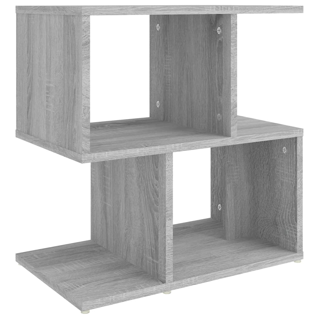 Table de chevet 2pcs Sonoma gris 50x30x51,5cm Bois d'ingénierie Tables de chevet vidaXL   