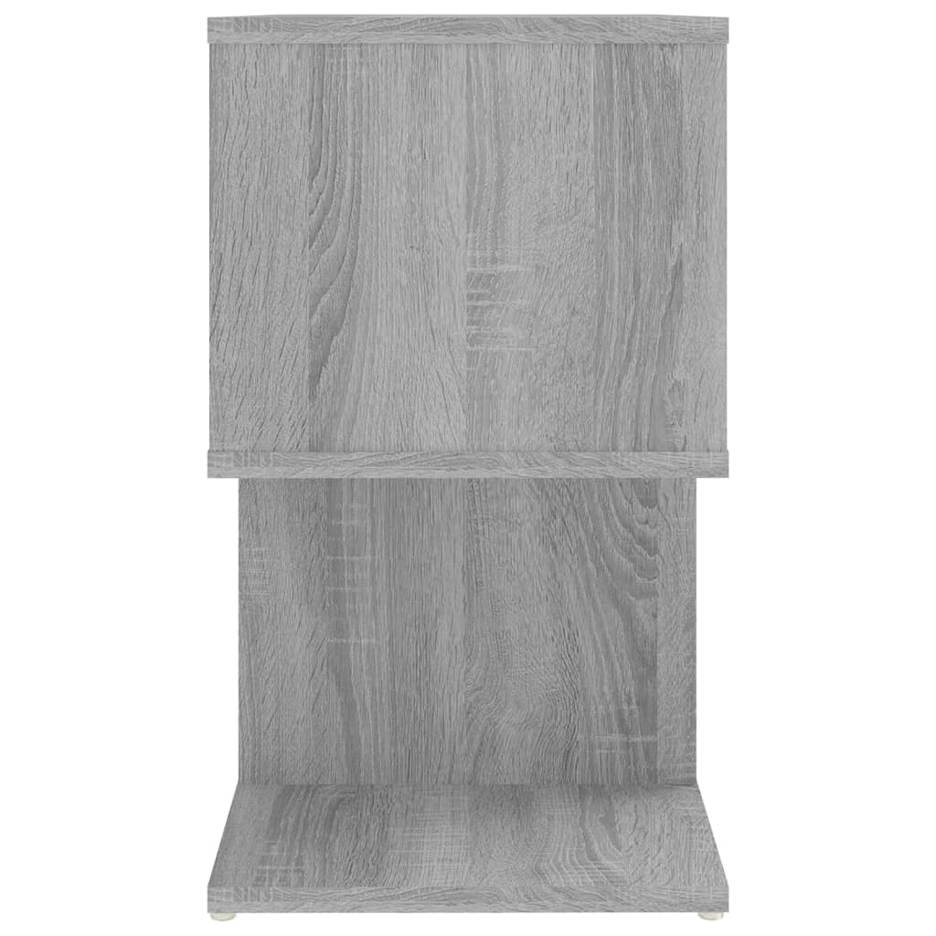 Table de chevet 2pcs Sonoma gris 50x30x51,5cm Bois d'ingénierie Tables de chevet vidaXL   