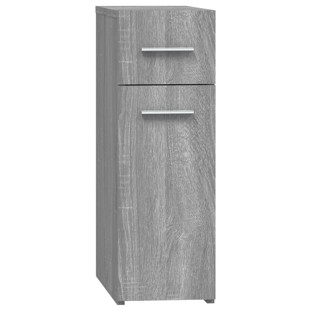 Armoire apothicaire Sonoma gris 20x45,5x60 cm Bois d'ingénierie Casiers & armoires de rangement vidaXL   