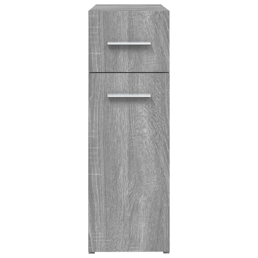 Armoire apothicaire Sonoma gris 20x45,5x60 cm Bois d'ingénierie Casiers & armoires de rangement vidaXL   