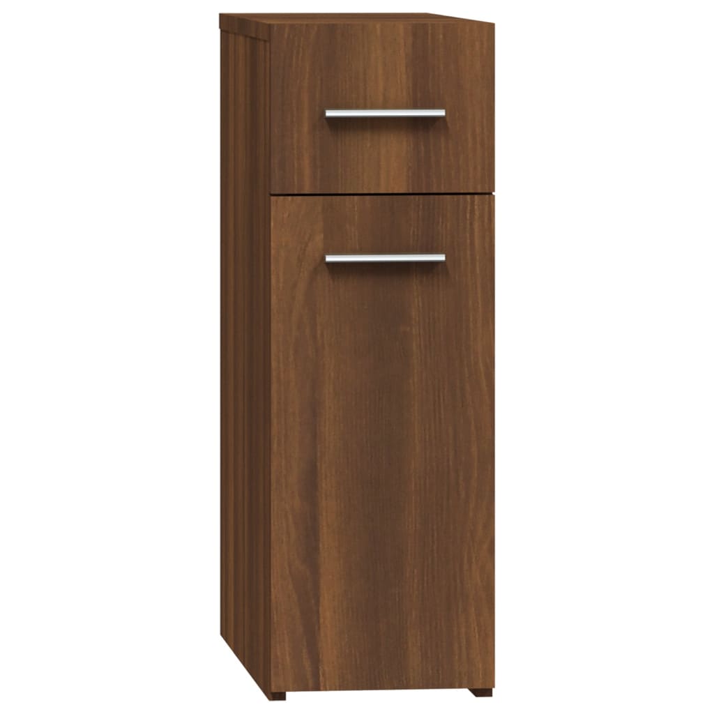 Armoire apothicaire Chêne marron 20x45,5x60cm Bois d'ingénierie Casiers & armoires de rangement vidaXL   