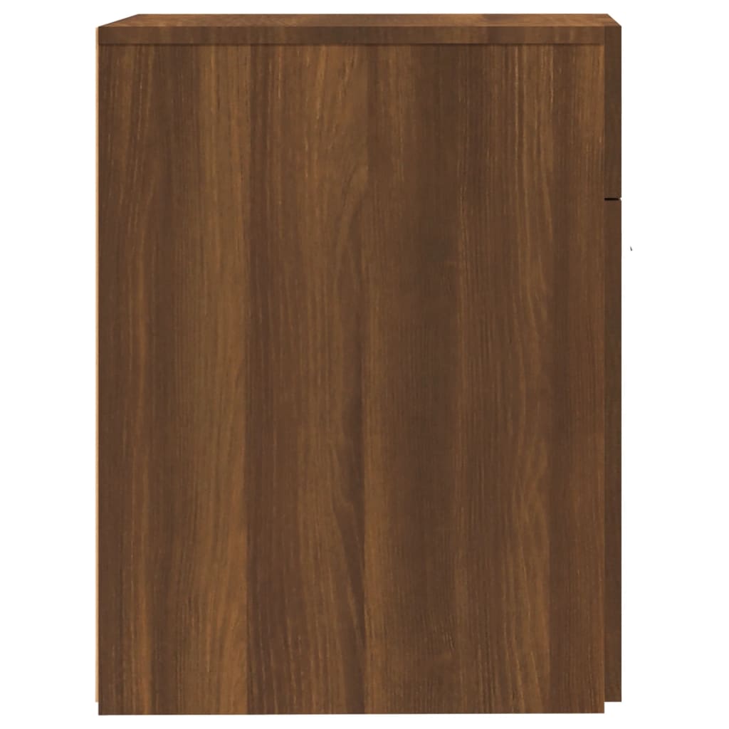 Armoire apothicaire Chêne marron 20x45,5x60cm Bois d'ingénierie Casiers & armoires de rangement vidaXL   