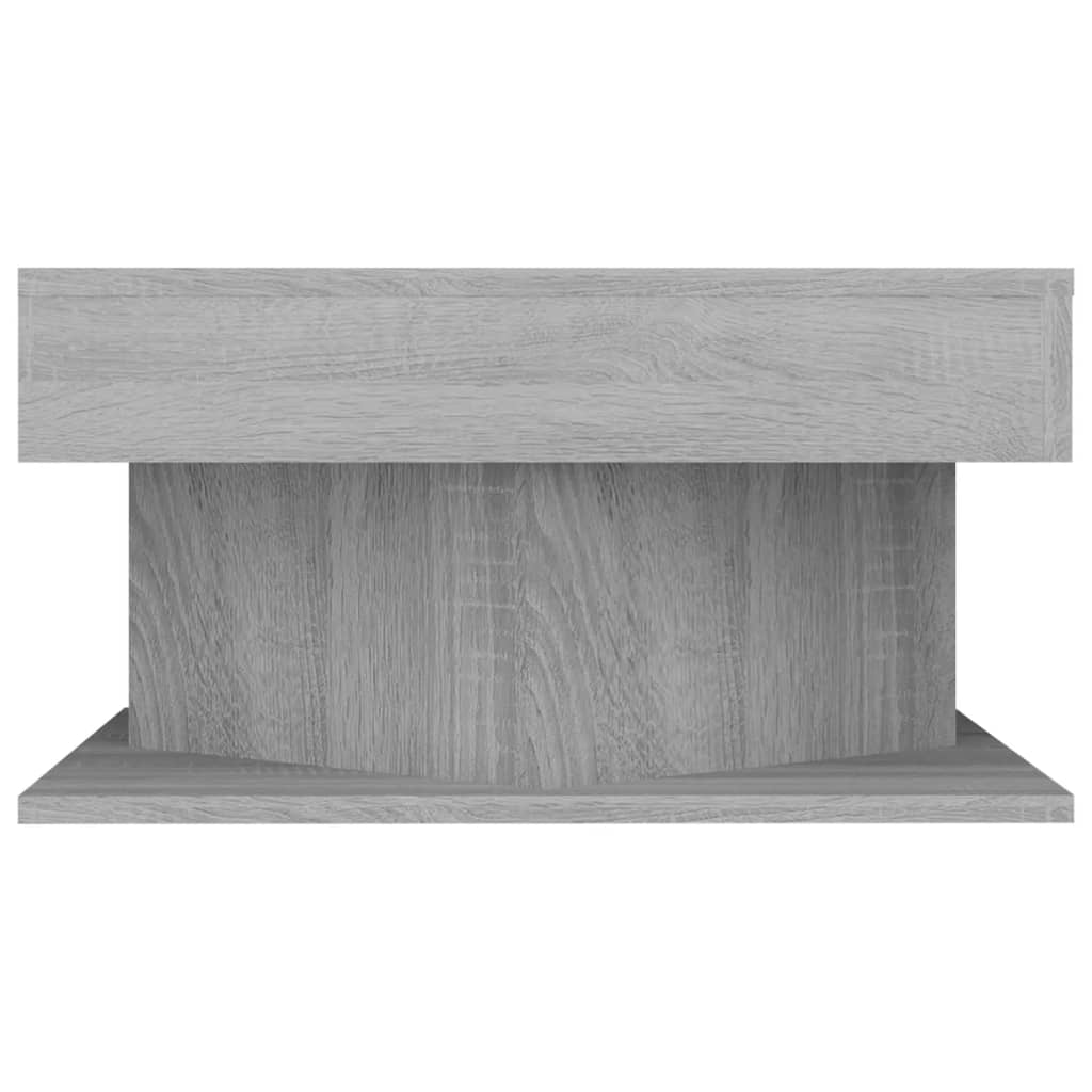 Table basse Sonoma gris 57x57x30 cm Bois d'ingénierie Tables basses vidaXL   