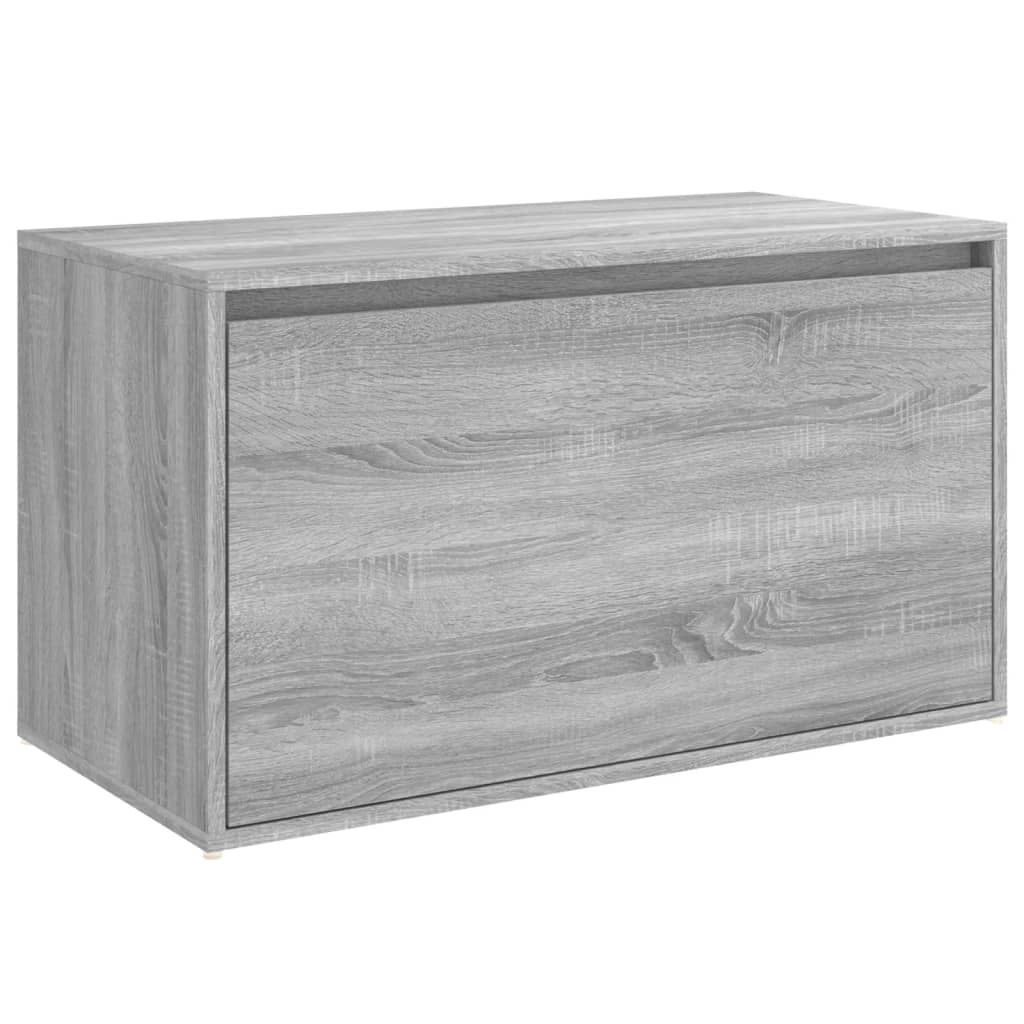 Banc d'entrée 80x40x45 cm Sonoma gris Bois d'ingénierie Bancs coffres vidaXL   