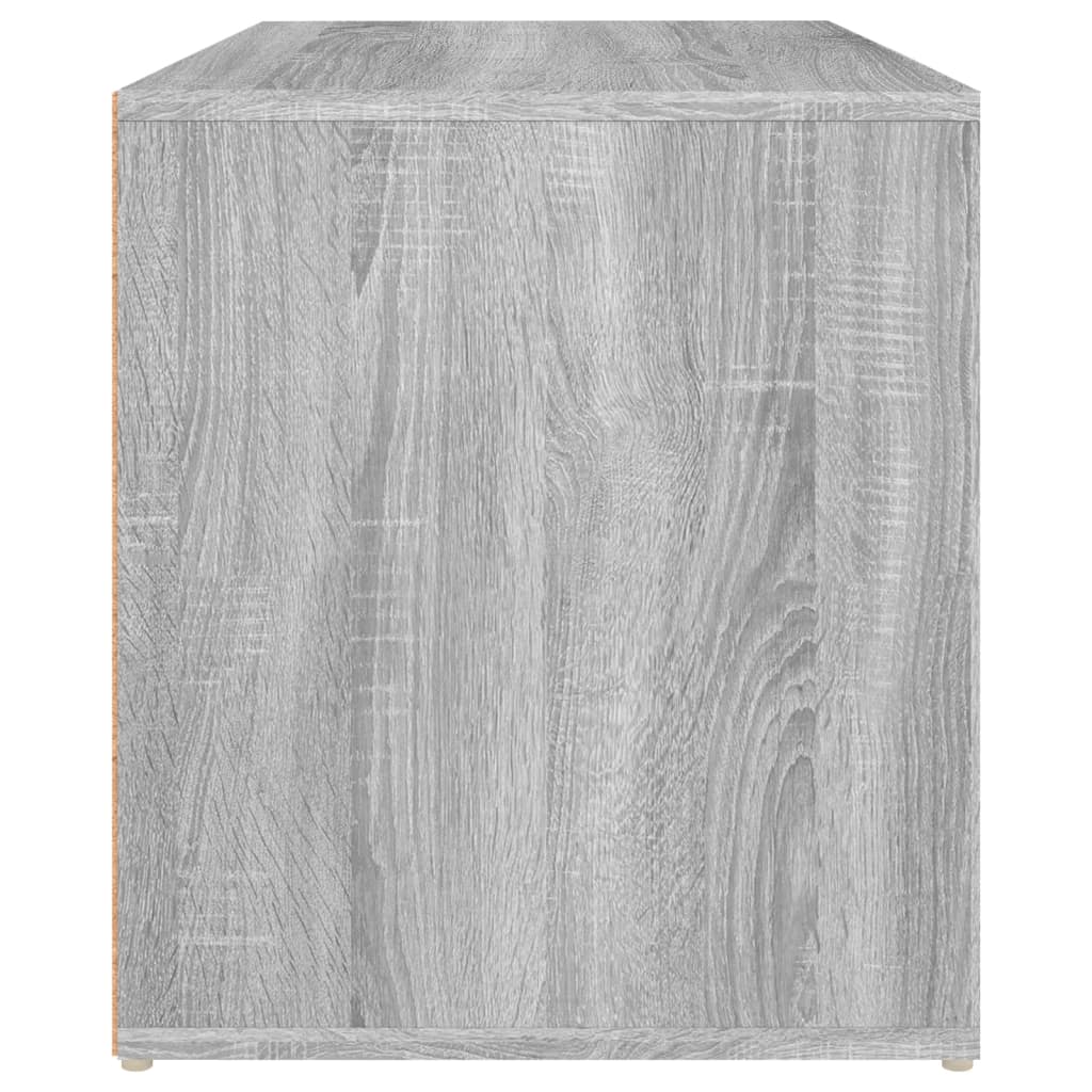 Banc d'entrée 80x40x45 cm Sonoma gris Bois d'ingénierie Bancs coffres vidaXL   