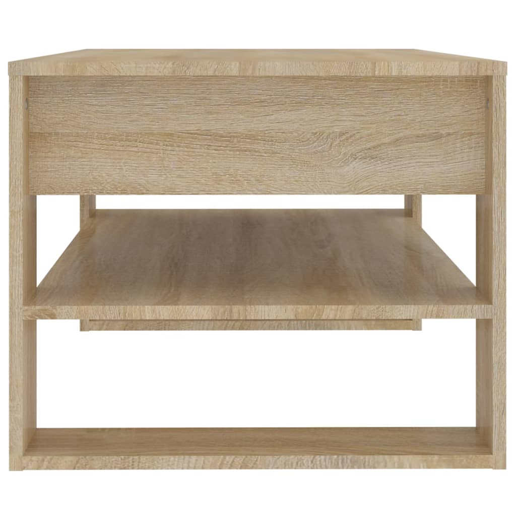 Table basse Chêne sonoma 102x55x45 cm Bois d'ingénierie Tables basses vidaXL   