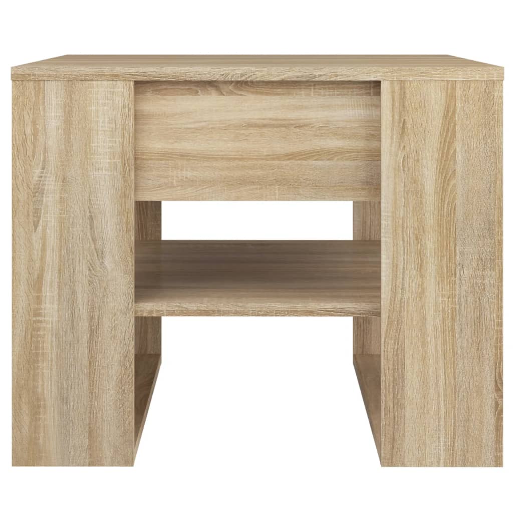 Table basse chêne sonoma 55,5x55x45 cm bois d'ingénierie Tables basses vidaXL   