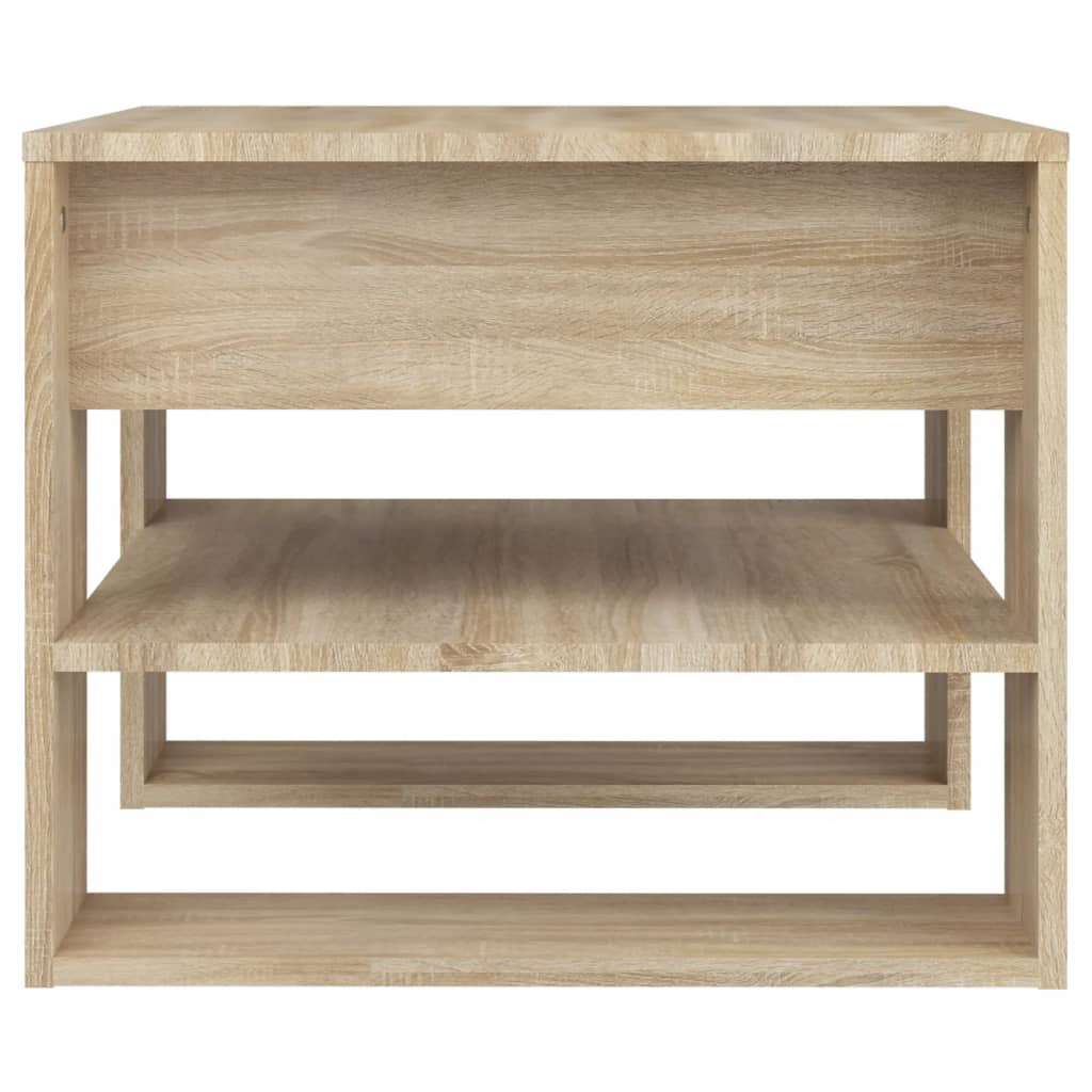 Table basse chêne sonoma 55,5x55x45 cm bois d'ingénierie Tables basses vidaXL   