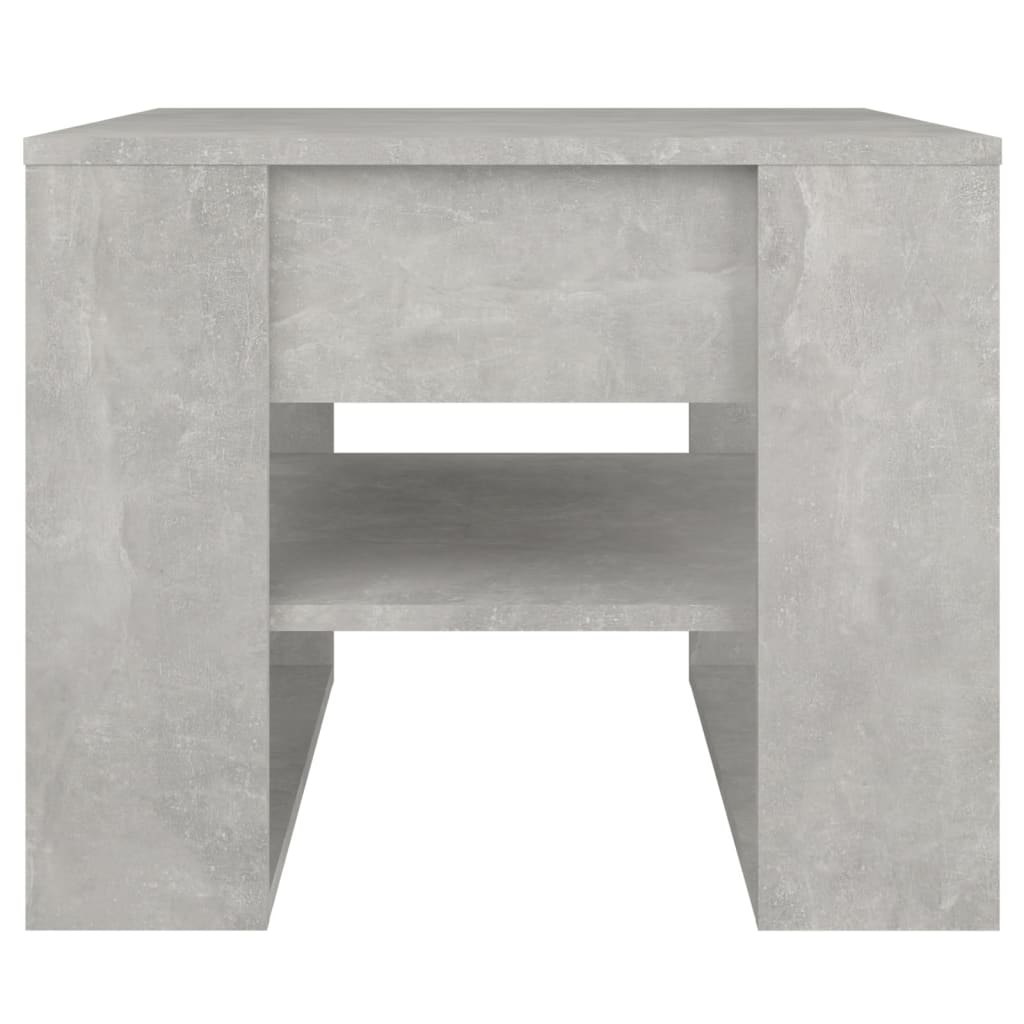 Table basse gris béton 55,5x55x45 cm bois d'ingénierie Tables basses vidaXL   