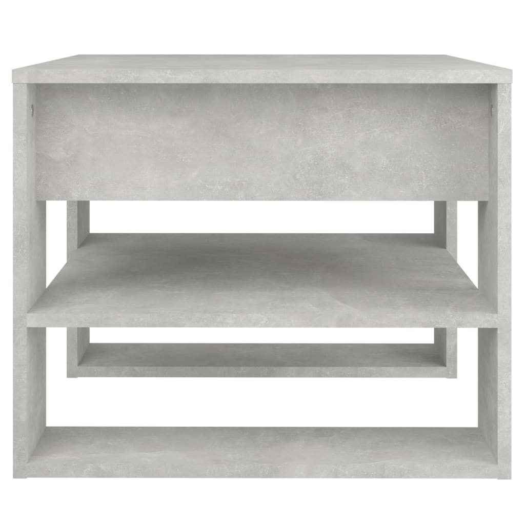 Table basse gris béton 55,5x55x45 cm bois d'ingénierie Tables basses vidaXL   