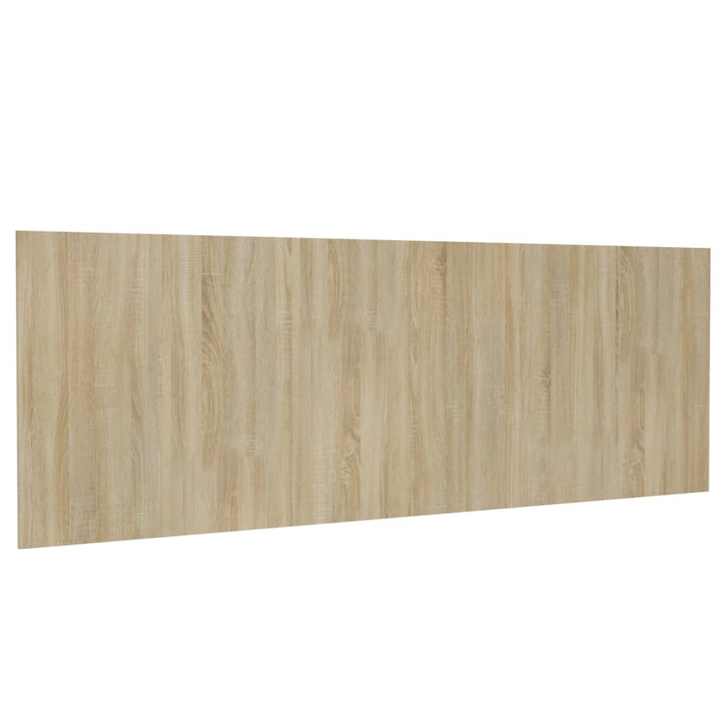 Tête de lit murale Chêne sonoma 240x1,5x80 cm Bois d'ingénierie Têtes et pieds de lit vidaXL   