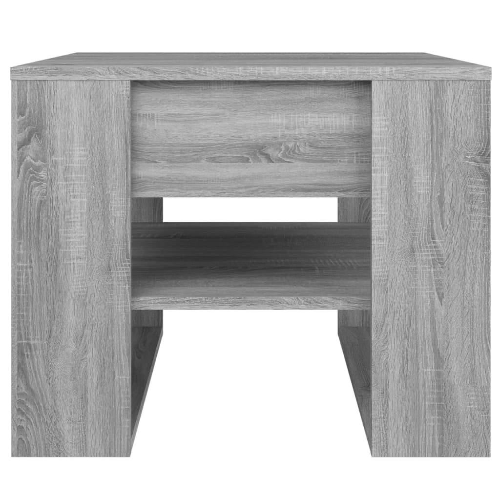 Table basse sonoma gris 55,5x55x45 cm bois d'ingénierie Tables basses vidaXL   