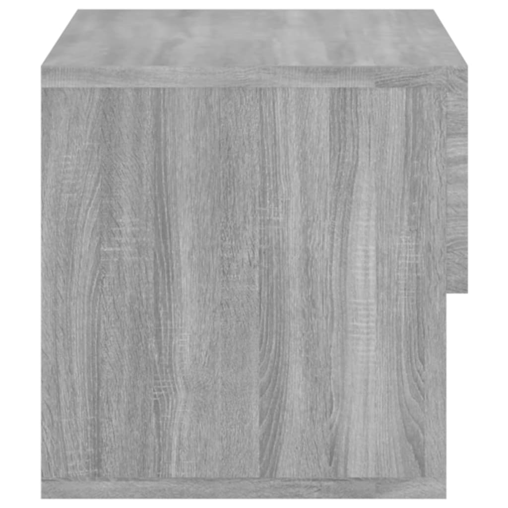 Table de chevet murale Sonoma gris Tables de chevet vidaXL   