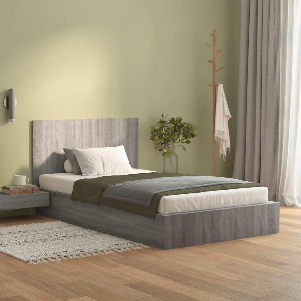 Tête de lit Sonoma gris 120x1,5x80 cm Bois d'ingénierie Têtes et pieds de lit vidaXL   