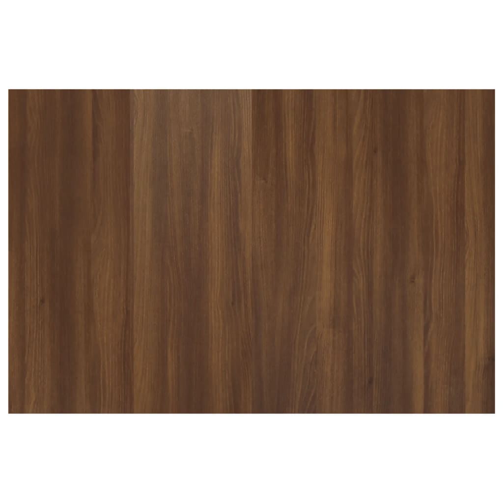 Tête de lit Chêne marron 120x1,5x80 cm Bois d'ingénierie Têtes et pieds de lit vidaXL   