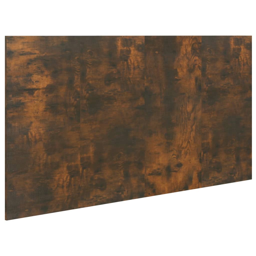 Tête de lit Chêne fumé 160x1,5x80 cm Bois d'ingénierie Têtes et pieds de lit vidaXL   