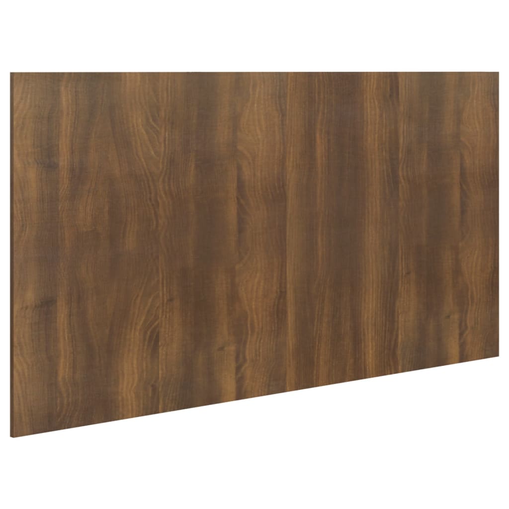 Tête de lit Chêne marron 160x1,5x80 cm Bois d'ingénierie Têtes et pieds de lit vidaXL   