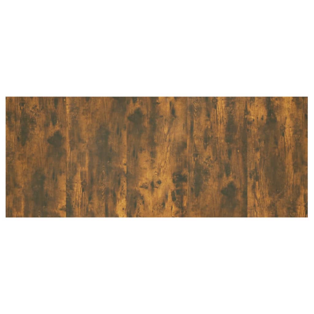 Tête de lit Chêne fumé 200x1,5x80 cm Bois d'ingénierie Têtes et pieds de lit vidaXL   