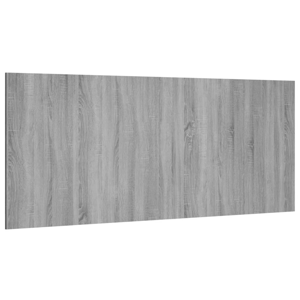 Tête de lit Sonoma gris 200x1,5x80 cm Bois d'ingénierie Têtes et pieds de lit vidaXL   