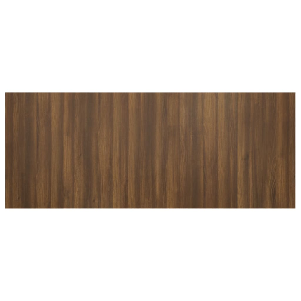 Tête de lit Chêne marron 200x1,5x80 cm Bois d'ingénierie Têtes et pieds de lit vidaXL   