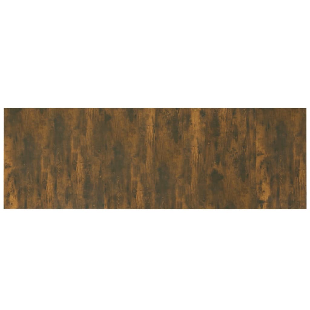 Tête de lit murale Chêne fumé 240x1,5x80 cm Bois d'ingénierie Têtes et pieds de lit vidaXL   