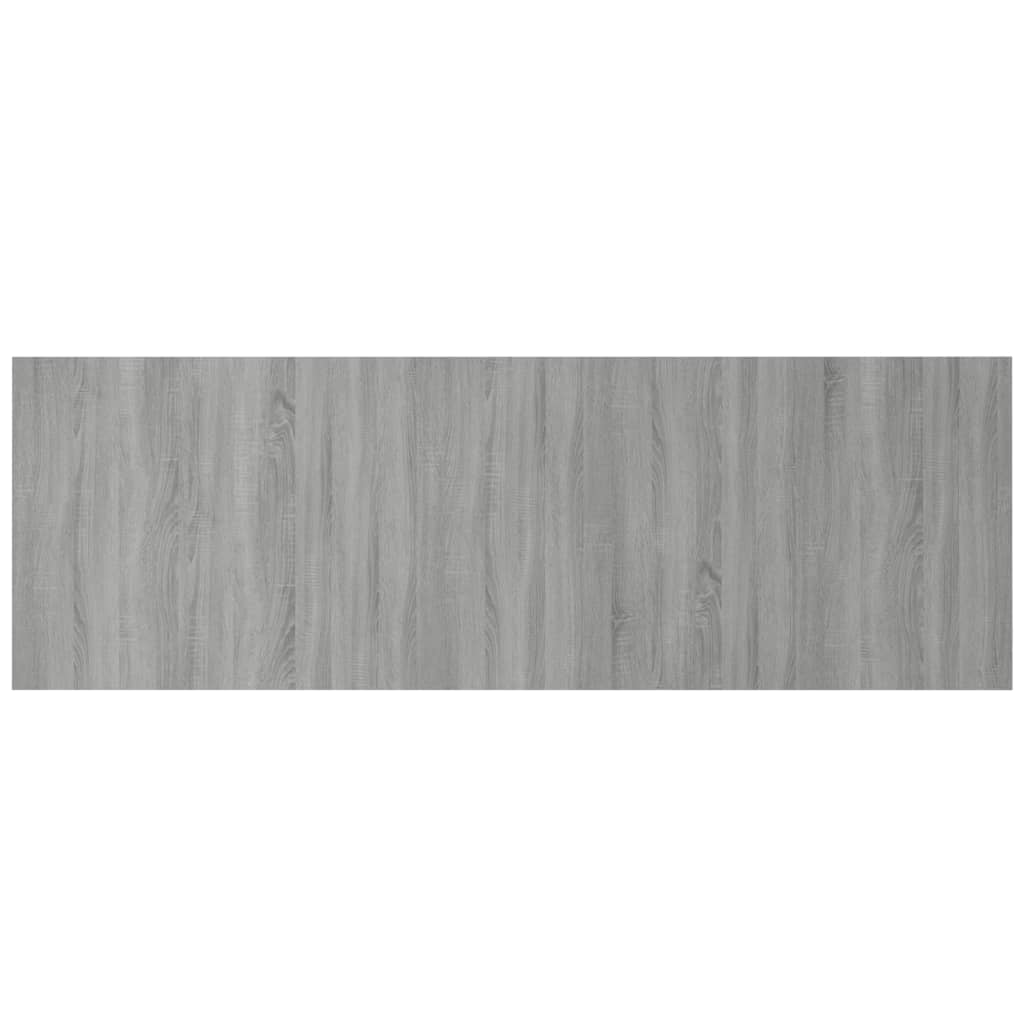 Tête de lit murale Sonoma gris 240x1,5x80 cm Bois d'ingénierie Têtes et pieds de lit vidaXL   