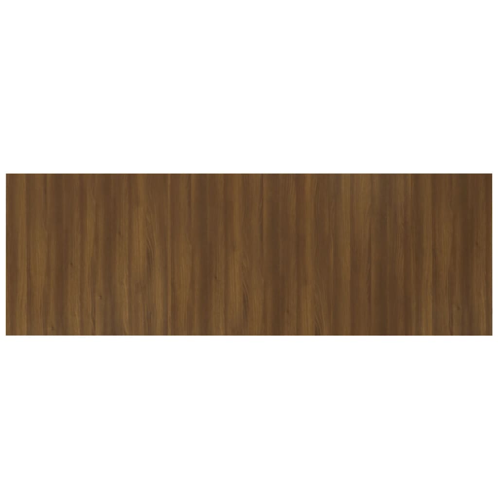 Tête de lit murale Chêne marron 240x1,5x80 cm Bois d'ingénierie Têtes et pieds de lit vidaXL   