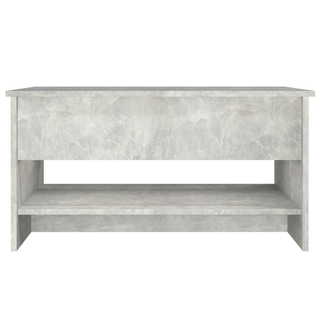 Table basse Gris béton 80x50x40 cm Bois d'ingénierie Tables basses vidaXL   