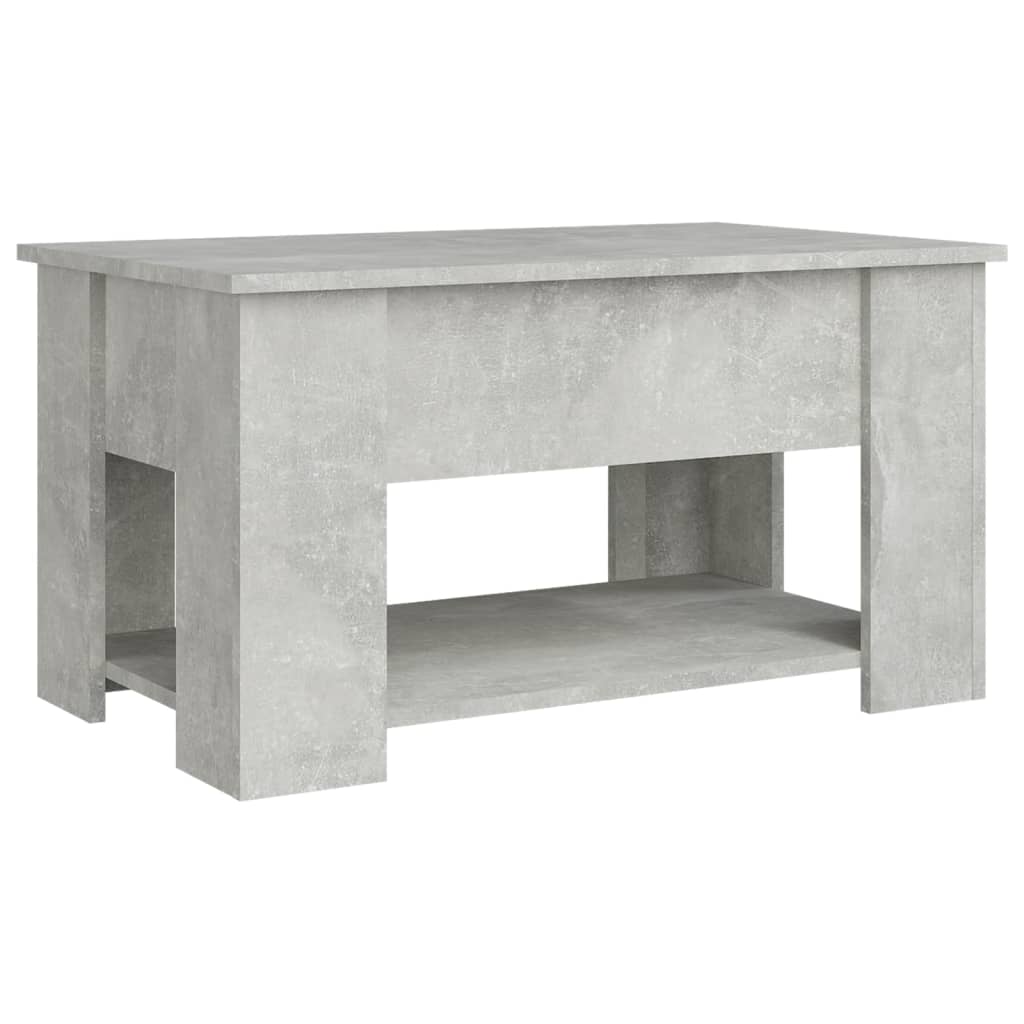 Table basse gris béton 79x49x41 cm bois d'ingénierie Tables basses vidaXL   