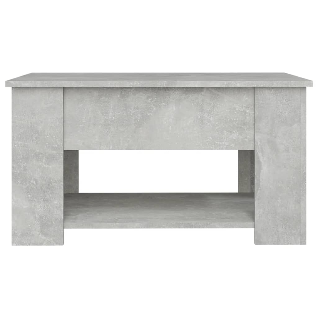 Table basse gris béton 79x49x41 cm bois d'ingénierie Tables basses vidaXL   