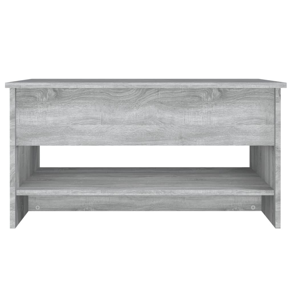 Table basse Sonoma gris 80x50x40 cm Bois d'ingénierie Tables basses vidaXL   