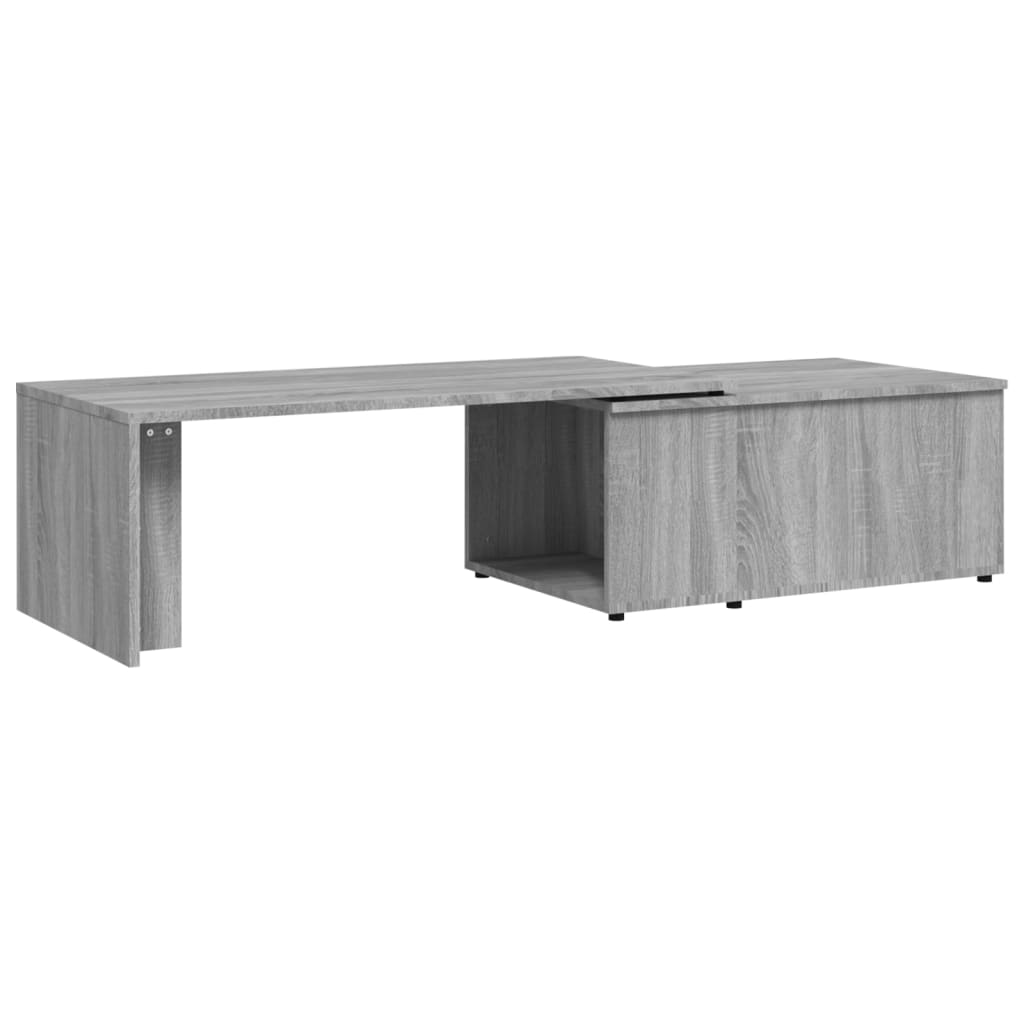 Table basse Sonoma gris 150x50x35 cm Bois d'ingénierie Tables basses vidaXL   