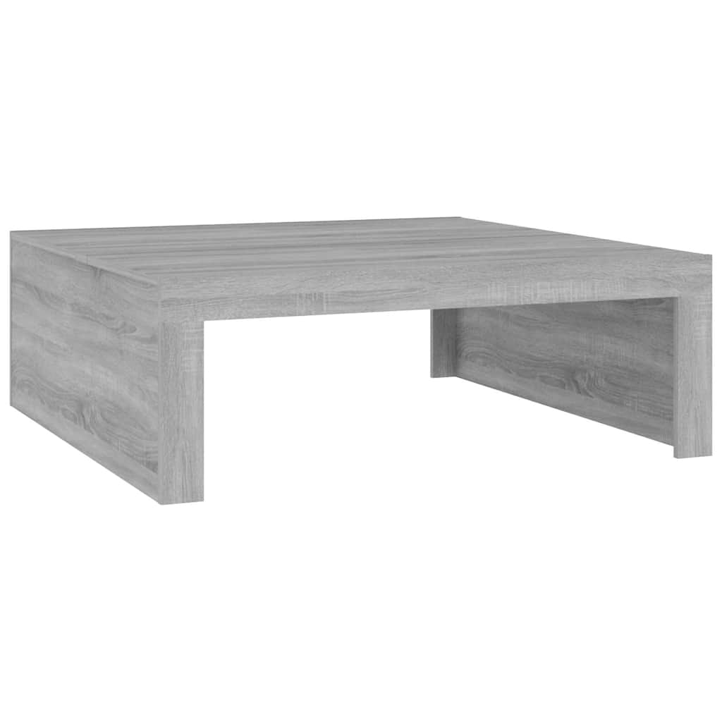 Table basse Sonoma gris 100x100x35 cm Bois d'ingénierie Tables basses vidaXL