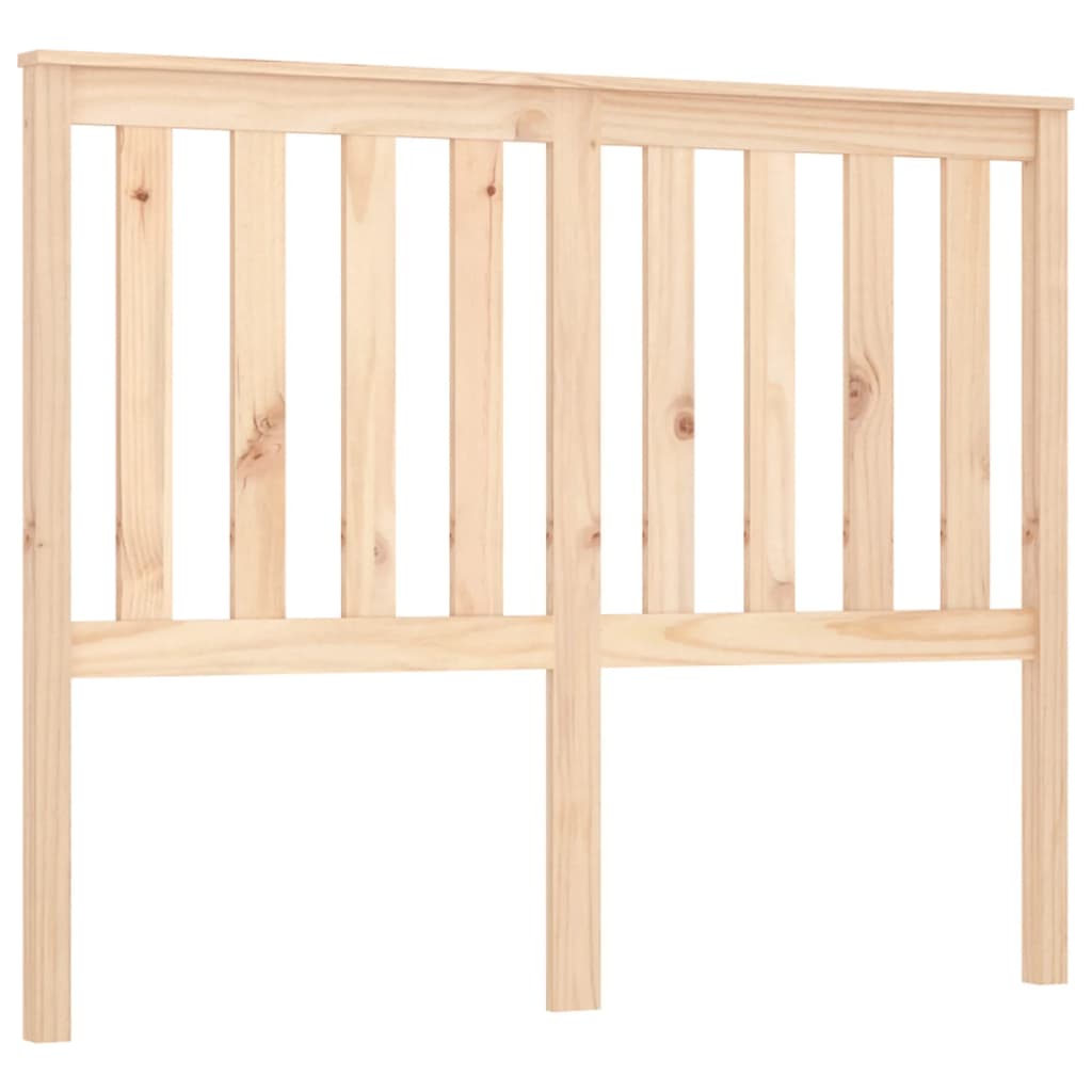 Tête de lit 126x6x101 cm Bois massif de pin Têtes et pieds de lit vidaXL   