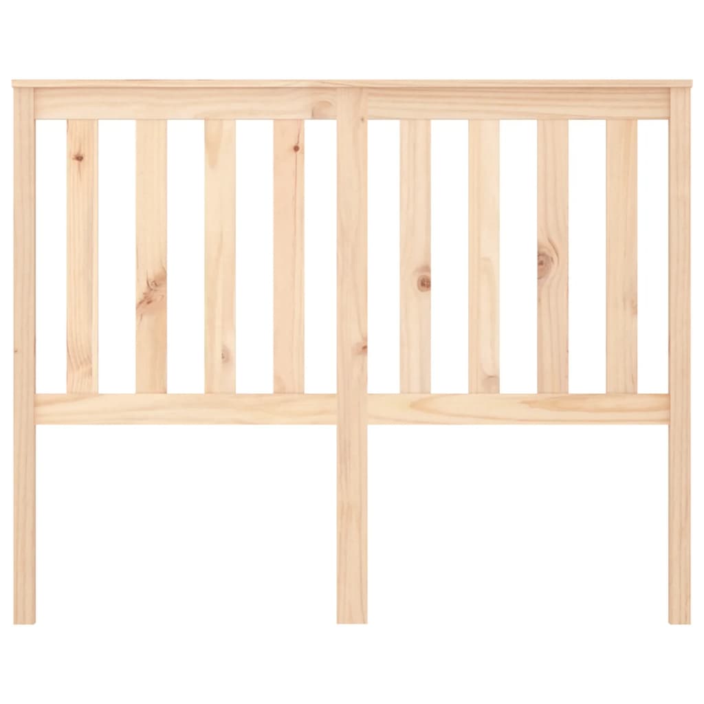 Tête de lit 126x6x101 cm Bois massif de pin Têtes et pieds de lit vidaXL   