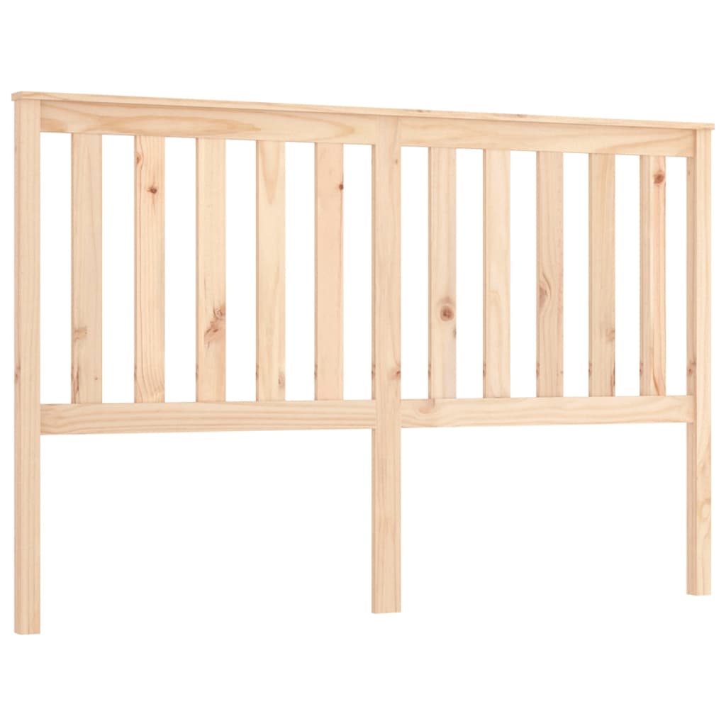 Tête de lit 156x6x101 cm Bois massif de pin Têtes et pieds de lit vidaXL   