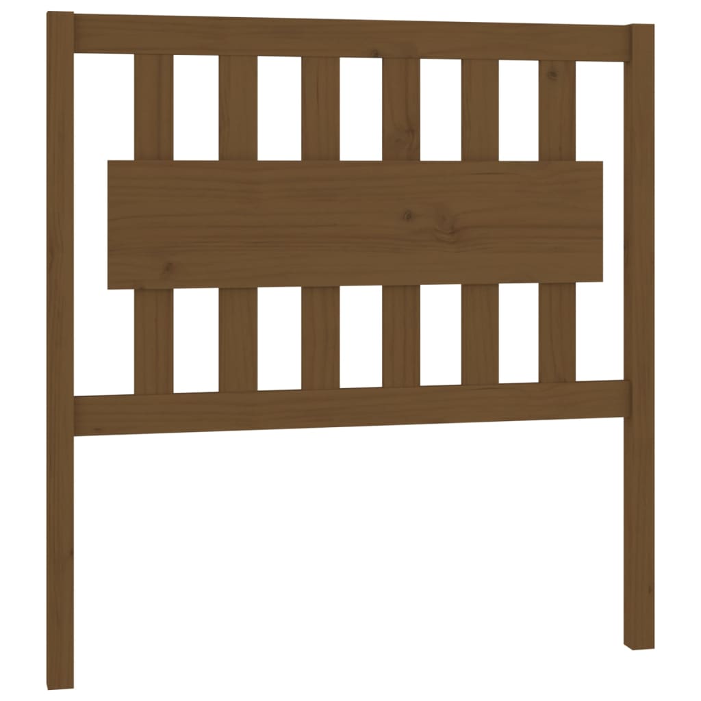 Tête de lit Marron miel 95,5x4x100 cm Bois massif de pin Têtes et pieds de lit vidaXL   