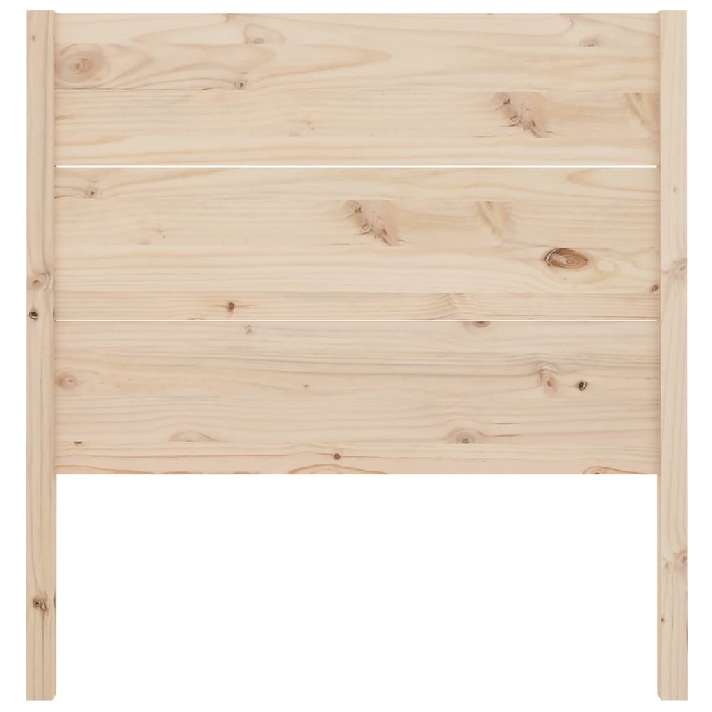 Tête de lit 81x4x100 cm Bois massif de pin Têtes et pieds de lit vidaXL   