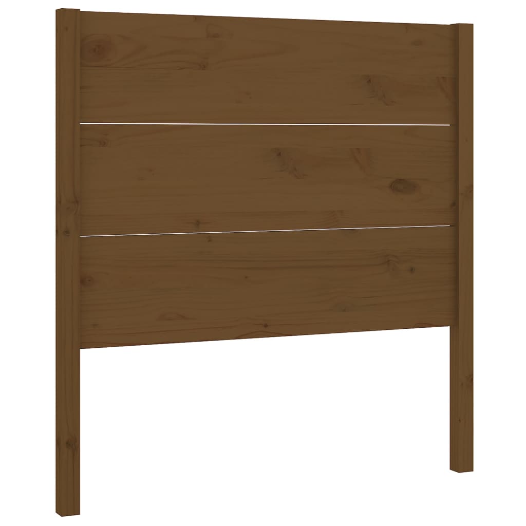 Tête de lit Marron miel 81x4x100 cm Bois massif de pin Têtes et pieds de lit vidaXL   