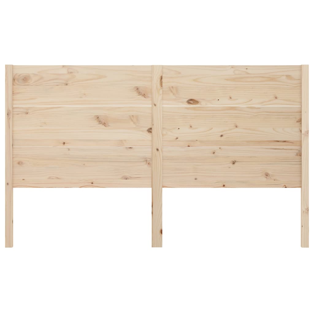 Tête de lit 126x4x100 cm Bois massif de pin Têtes et pieds de lit vidaXL   