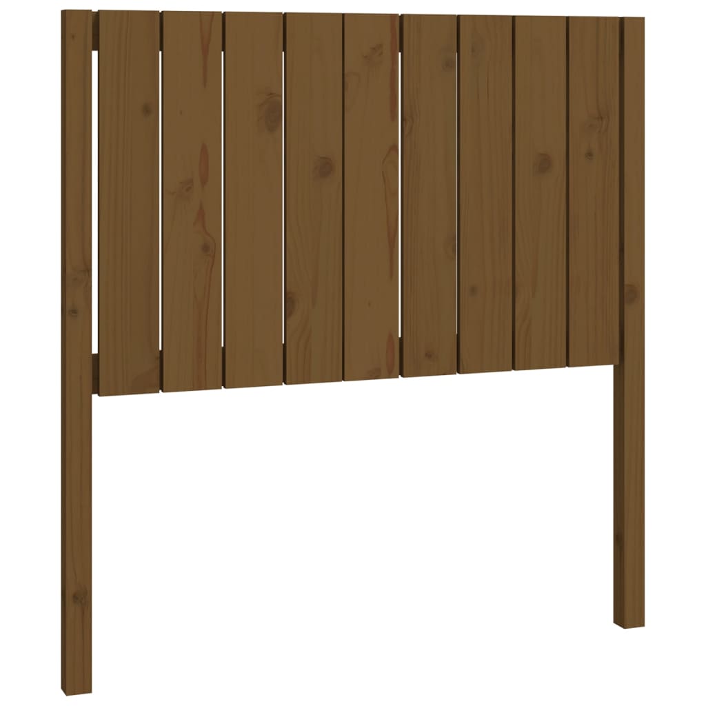 Tête de lit Marron miel 95,5x4x100 cm Bois massif de pin Têtes et pieds de lit vidaXL   