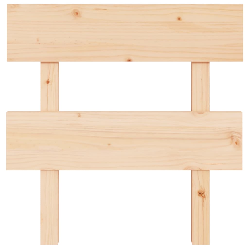 Tête de lit 93,5x3x81 cm Bois massif de pin Têtes et pieds de lit vidaXL   