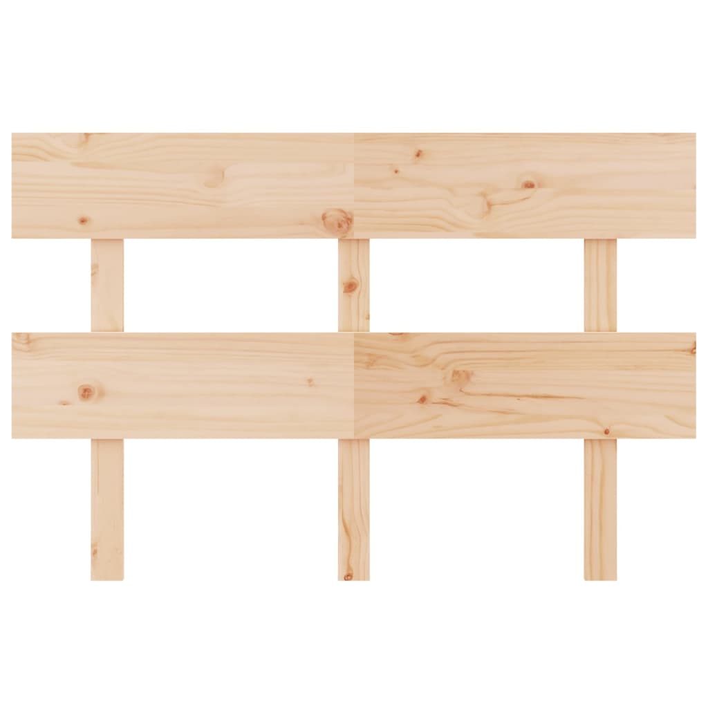 Tête de lit 124x3x81 cm Bois massif de pin Têtes et pieds de lit vidaXL   