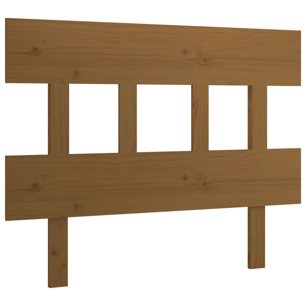 Tête de lit Marron miel 78,5x3x81 cm Bois massif de pin Têtes et pieds de lit vidaXL   