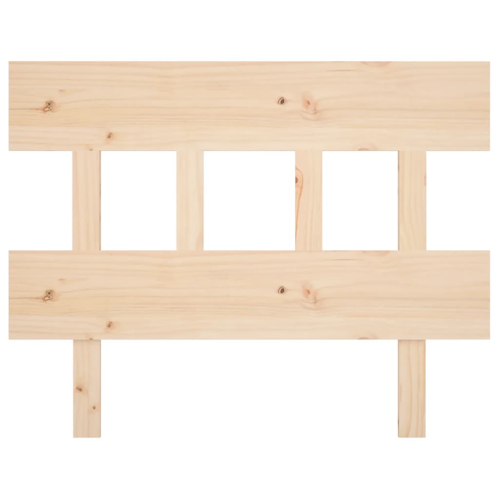 Tête de lit 93,5x3x81 cm Bois massif de pin Têtes et pieds de lit vidaXL   