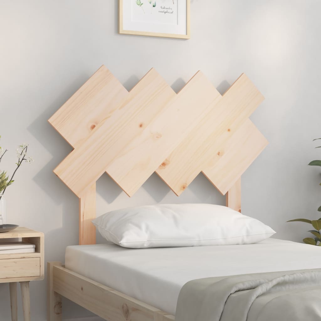 Tête de lit 92x3x81 cm Bois massif de pin Têtes et pieds de lit vidaXL   