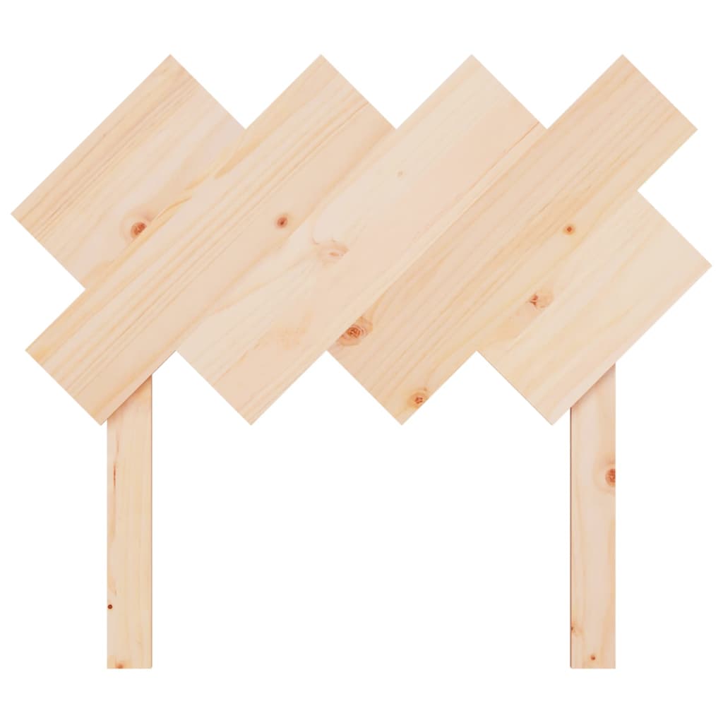 Tête de lit 92x3x81 cm Bois massif de pin Têtes et pieds de lit vidaXL   