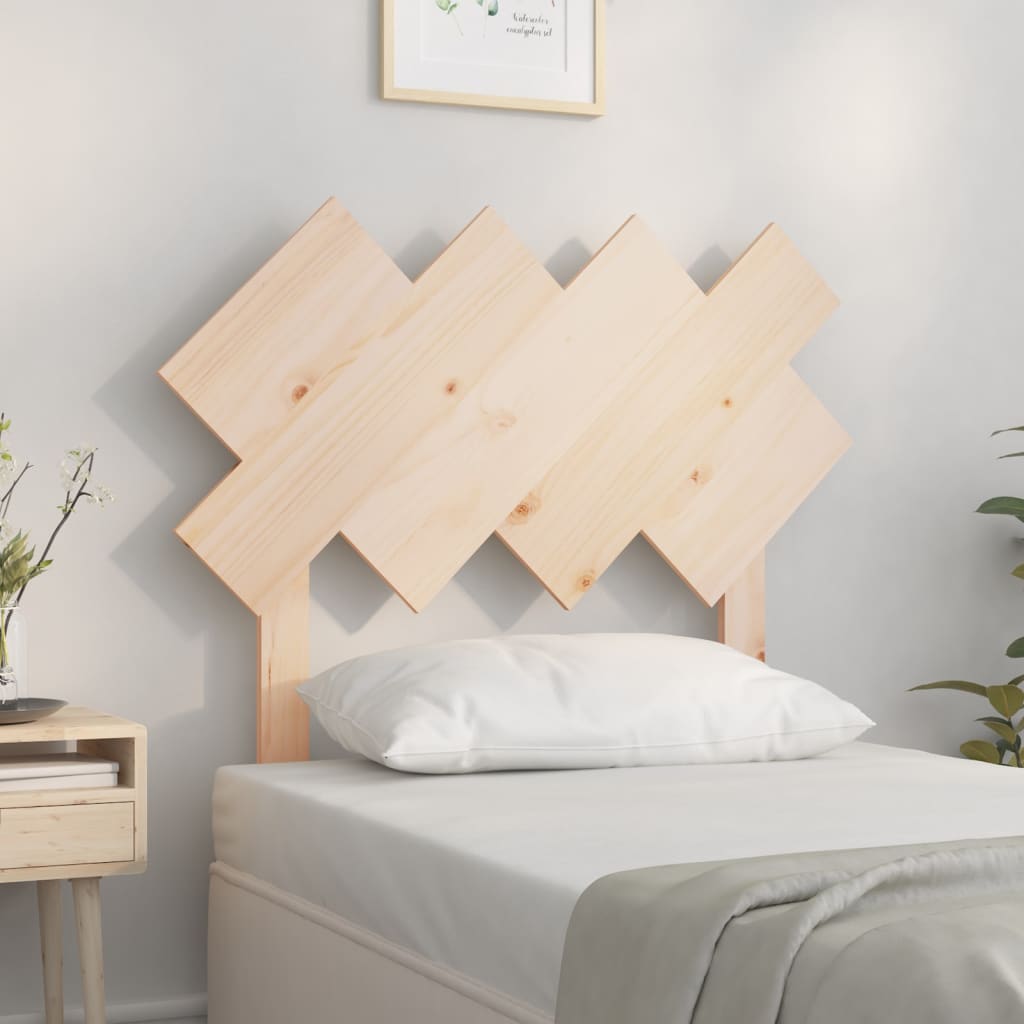 Tête de lit 92x3x81 cm Bois massif de pin Têtes et pieds de lit vidaXL   